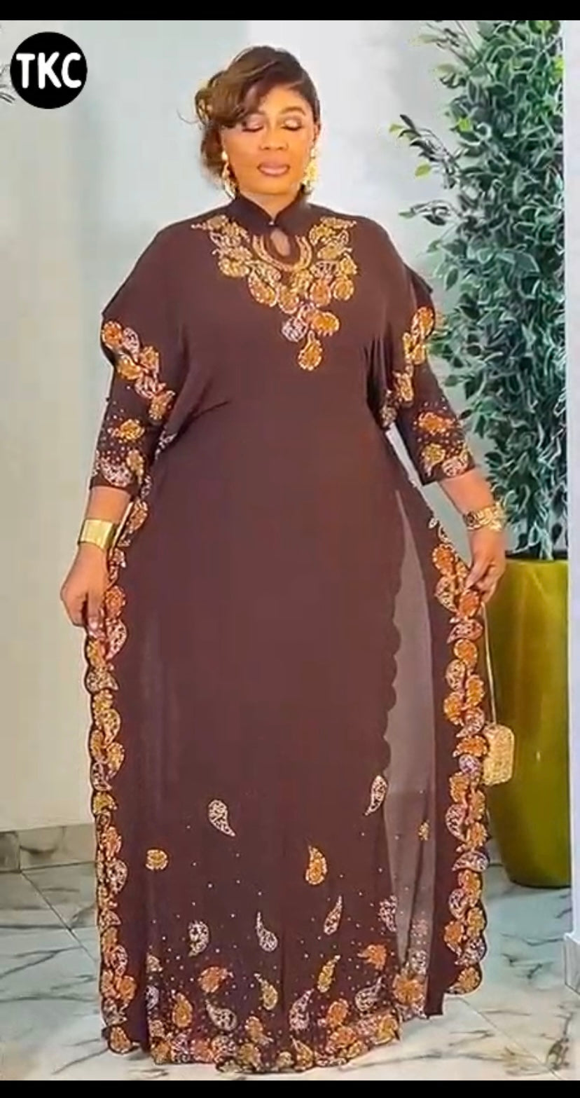 Rich Antie Model with SpiceLycra and Chiffon mixed