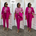Vest - Pants - Blouse  3 pieces set