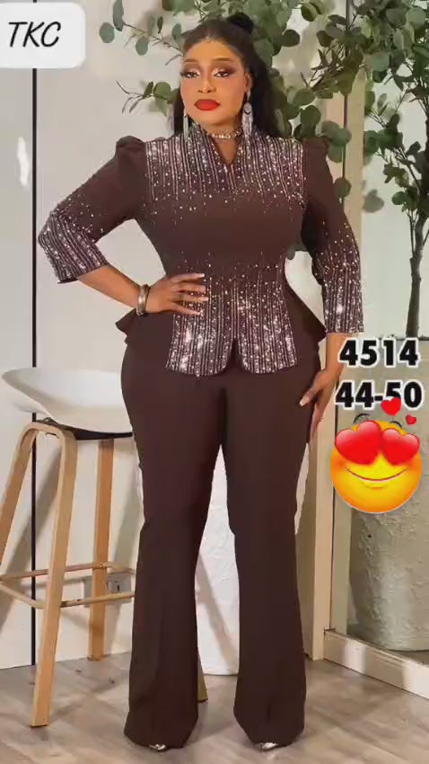 RHINESTONE UP AND DOWN SET