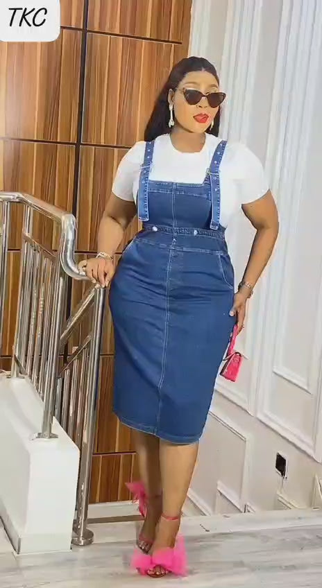 Jeans Salopette, Stretchy material