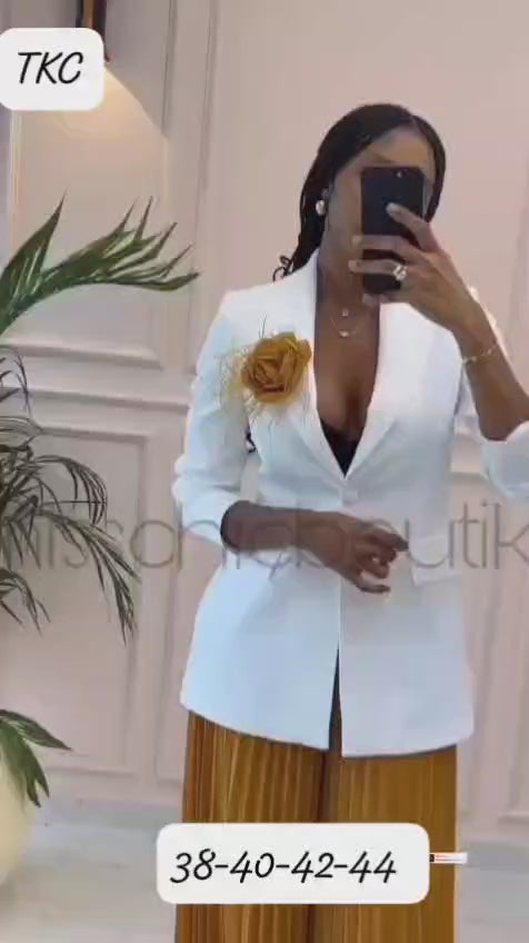 2Pcs Suit Set  - Pant and Jacket