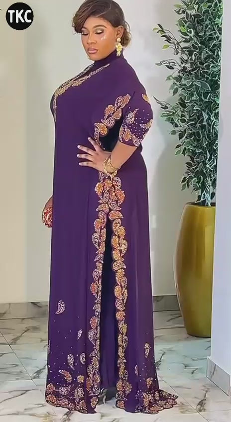 Rich Antie Model with Spice
Lycra and Chiffon mixed