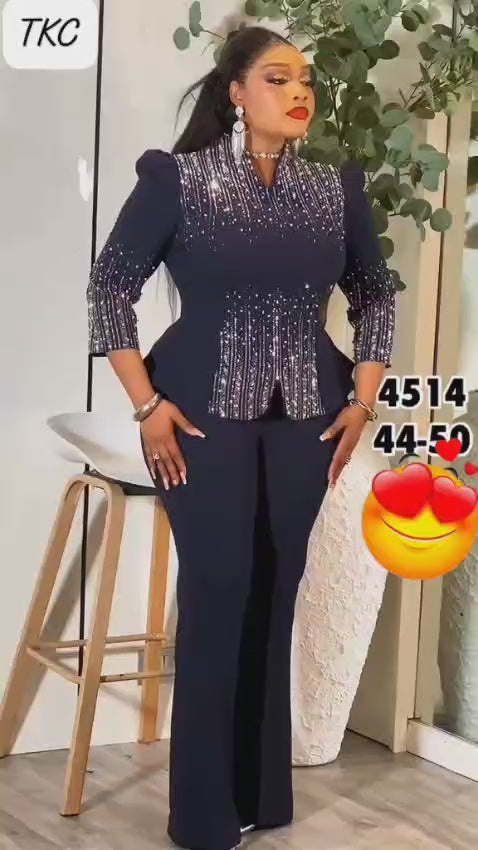 RHINESTONE UP AND DOWN SET